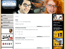 Tablet Screenshot of optikaklingr.cz